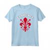 Firenze Stemma Souvenir Regalo Bandiera Fiorentino Maglietta - Orgoglio Nazionale Firenze Italia - Ideale per i tifosi di Calcio