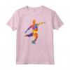 Grafica Sportiva Giocatore di Calcio per Bambini - Maglietta Colorata Regalo per Appassionati di Calcio - Fai Goal con il Cuore