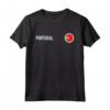T-shirt Bandiera Nazionale Portogallo - Fiero Portoghese Calcio Maglietta - Idea Regalo per gli Amanti del Portogallo e del Calcio