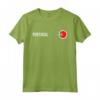 T-shirt Bandiera Nazionale Portogallo - Fiero Portoghese Calcio Maglietta - Idea Regalo per gli Amanti del Portogallo e del Calcio