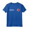 T-shirt Bandiera Nazionale Portogallo - Fiero Portoghese Calcio Maglietta - Idea Regalo per gli Amanti del Portogallo e del Calcio