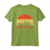 Souvenir di Destinazione di Barcellona Spagna Europa Maglietta - Barcelona Colors Design - Ideale per i Turisti di Spagna