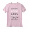Magliette Uomo Manica Corta Regalo Papà Tifoso Udinese - Tee Shirt Calcio con Frase Divertente - Marca HapTiger
