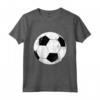 Pallone da Calcio Angosciato - Maglietta con Disegno Grafico Unico per Amanti del Calcio - Regalo di Natale Ideale per Allenatori, Genitori e Appassionati