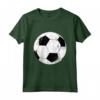Pallone da Calcio Angosciato - Maglietta con Disegno Grafico Unico per Amanti del Calcio - Regalo di Natale Ideale per Allenatori, Genitori e Appassionati