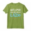Nato Giocare Lazio Maglietta Divertente Bambino Tifoso - Ideale Regalo per Supportare la Squadra del Cuore - Marca HapTiger