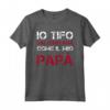 Maglietta Divertente Bambino - Regalo Tifoso Salernitana Papà - T-shirt Calcio con Frase Io Tifo Salernitana - Marca HapTiger
