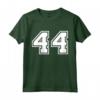 Regalo Sportivo Numero #44 della Maglia della Squadra - Maglietta Personalizzata per Veri Appassionati di Sport