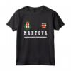 Mantova Sport/Calcio Jersey Bandiera Calcio Maglietta - Orgoglio Nazionale Italiano - Forza Italia