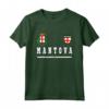 Mantova Sport/Calcio Jersey Bandiera Calcio Maglietta - Orgoglio Nazionale Italiano - Forza Italia