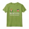 Mantova Sport/Calcio Jersey Bandiera Calcio Maglietta - Orgoglio Nazionale Italiano - Forza Italia