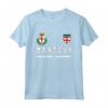 Mantova Sport/Calcio Jersey Bandiera Calcio Maglietta - Orgoglio Nazionale Italiano - Forza Italia