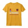 Livorno Maglia Sport/Calcio - Bandiera Italia Maglietta per Tifosi - Forza Italia Nazionale Calcio