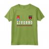 Livorno Maglia Sport/Calcio - Bandiera Italia Maglietta per Tifosi - Forza Italia Nazionale Calcio