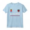 Livorno Maglia Sport/Calcio - Bandiera Italia Maglietta per Tifosi - Forza Italia Nazionale Calcio