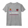 Livorno Maglia Sport/Calcio - Bandiera Italia Maglietta per Tifosi - Forza Italia Nazionale Calcio