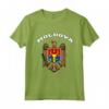 Moldavia T-shirt Stemma Tee Bandiera - Orgoglio Nazionale Moldavo - Ideale come Souvenir o Regalo Calcio