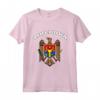 Moldavia T-shirt Stemma Tee Bandiera - Orgoglio Nazionale Moldavo - Ideale come Souvenir o Regalo Calcio