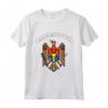 Moldavia T-shirt Stemma Tee Bandiera - Orgoglio Nazionale Moldavo - Ideale come Souvenir o Regalo Calcio