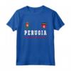 Perugia Sport/Calcio Jersey Bandiera - Maglietta Orgoglio Nazionale Calcio - Ideale come Souvenir o Regalo per gli Amanti dello Sport