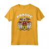 Praga T-shirt Stemma Tee Bandiera Souvenir - Orgoglio Nazionale Repubblica Ceca Maglietta da Calcio
