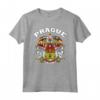 Praga T-shirt Stemma Tee Bandiera Souvenir - Orgoglio Nazionale Repubblica Ceca Maglietta da Calcio