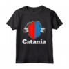 Minchia Che Bella Catania - Maglietta Trinacria Catanese per Orgogliosi Catanesi - Idea Regalo per Festa del Papà o della Mamma
