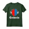 Minchia Che Bella Catania - Maglietta Trinacria Catanese per Orgogliosi Catanesi - Idea Regalo per Festa del Papà o della Mamma