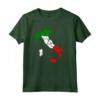 Italia Mappa Bandiera Italia Pride Italian Gift Maglietta - Ideale per Celebrare le Festività Nazionali Italiane