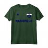 Maglia da Calcio Nashville - Maglietta Sportiva TN per Uomo, Donna, Ragazzi e Ragazze - Forza Nashville!
