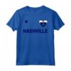 Maglia da Calcio Nashville - Maglietta Sportiva TN per Uomo, Donna, Ragazzi e Ragazze - Forza Nashville!
