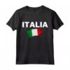 Italia T-shirt Italiana Tee Flag Souvenir Gift - Italian Pride National Tee for Soccer Fans - Italy National Flag Maglietta