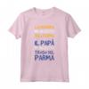 Magliette Uomo Manica Corta Calcio Regalo Tifoso Del Parma - La Mamma mi ha fatto bellissimo il papà mi ha fatto tifoso del Parma - T-Shirt con Frase Divertente e Originale