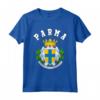 Maglia Parma Calcio - Stemma e Bandiera - Orgoglio Nazionale - Ideale come Regalo Calcio