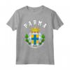 Maglia Parma Calcio - Stemma e Bandiera - Orgoglio Nazionale - Ideale come Regalo Calcio