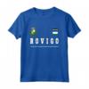 Rovigo Sport/Calcio Jersey Bandiera - Maglietta Orgoglio Nazionale - Ideale come Souvenir o Regalo Calcistico