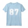 Regalo Sportivo Numero #87 della Maglia della Squadra - Maglietta Unica per Veri Tifosi