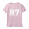 Regalo Sportivo Numero #87 della Maglia della Squadra - Maglietta Unica per Veri Tifosi