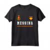 Messina Maglia Sport/Calcio Bandiera Calcio Maglietta - Forza Italia - Ideale come Regalo Souvenir Futbal