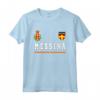 Messina Maglia Sport/Calcio Bandiera Calcio Maglietta - Forza Italia - Ideale come Regalo Souvenir Futbal
