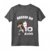 Bambino Maglia Compleanno Calcio - Adesso ho 10 anni - Maglietta Originale per Bambini Amanti del Calcio - Ideale per Regalo di Compleanno o Natale