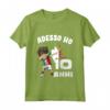 Bambino Maglia Compleanno Calcio - Adesso ho 10 anni - Maglietta Originale per Bambini Amanti del Calcio - Ideale per Regalo di Compleanno o Natale