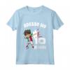 Bambino Maglia Compleanno Calcio - Adesso ho 10 anni - Maglietta Originale per Bambini Amanti del Calcio - Ideale per Regalo di Compleanno o Natale