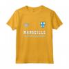 Marsiglia Sport/Calcio Jersey Tee Bandiera Calcio Maglietta - Forza Azzurri - Ideale come Regalo Souvenir