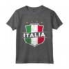 ITALIA 2021 - Maglietta Forza Azzurri per Tifosi di Calcio - Leggera e Taglio Classico