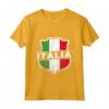 ITALIA 2021 - Maglietta Forza Azzurri per Tifosi di Calcio - Leggera e Taglio Classico
