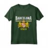 Barcellona Catalogna Spagna - Maglia Calcio Souvenir a Manica Lunga - Ideale come Regalo o Souvenir da Viaggio