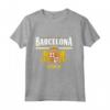 Barcellona Catalogna Spagna - Maglia Calcio Souvenir a Manica Lunga - Ideale come Regalo o Souvenir da Viaggio