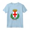 Milano T-shirt Stemma Tee Bandiera Souvenir - Maglietta Calcio Italia - Orgoglio Nazionale