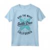 Santa Cruz Ride The Wave Surfer Girl Estate Maglietta - Design Surf California Lifestyle - Regalo Perfetto per Surfisti Appassionati